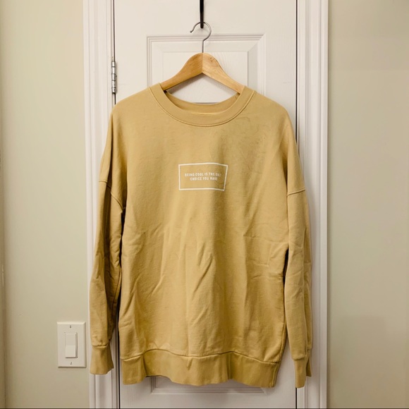Bershka Tan Sweater - Picture 1 of 2